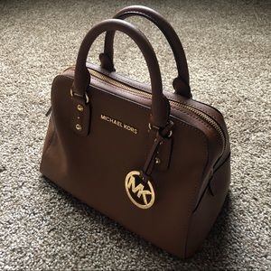 Michael Korea’s saffiano satchel